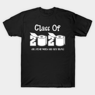 Funny Class Of 2020 Graduating Class In Quarantine School T-Shirt